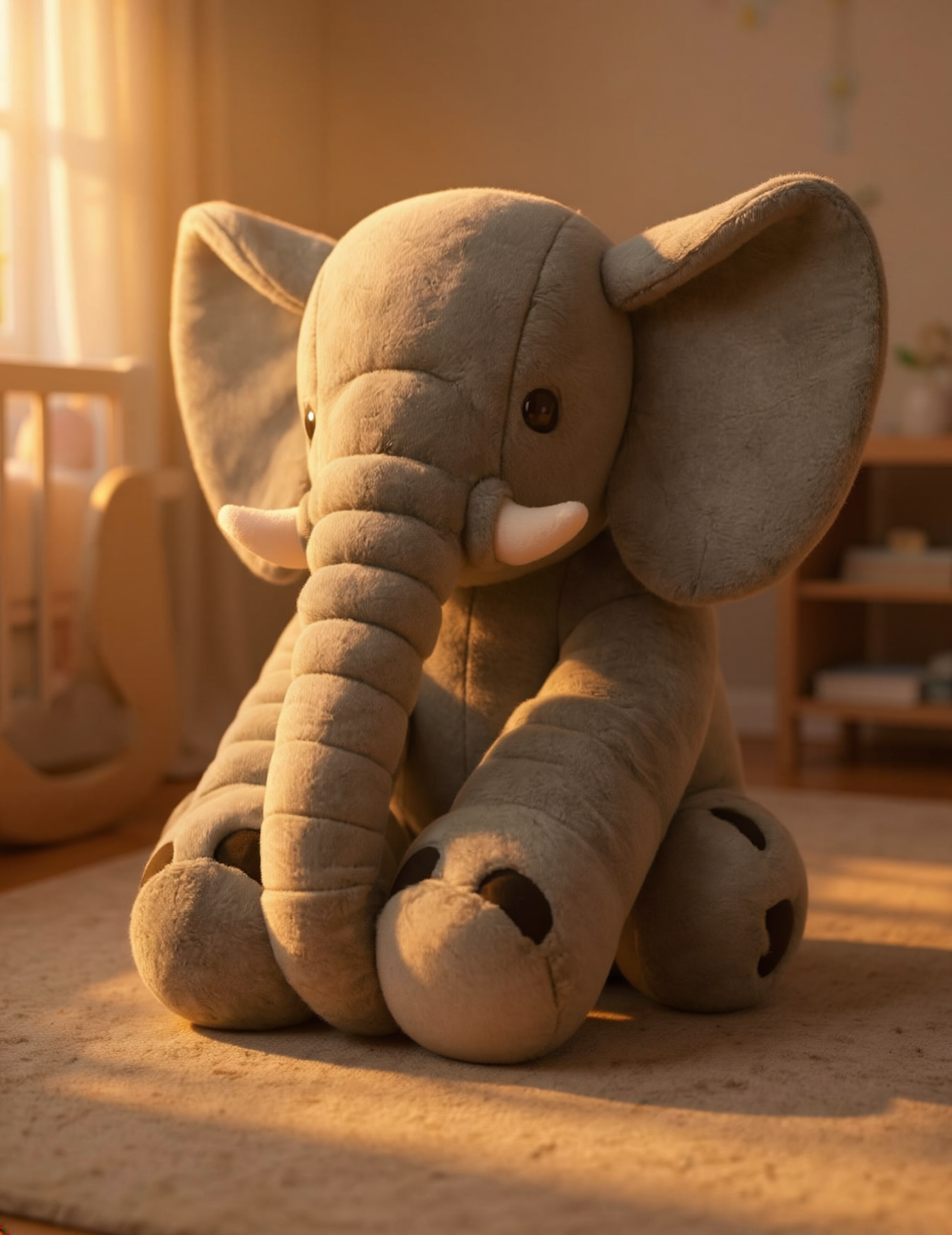 Soothie Cuddle Elephant™ – Ultra‑Soft Plush Pillow & Sleep Buddy