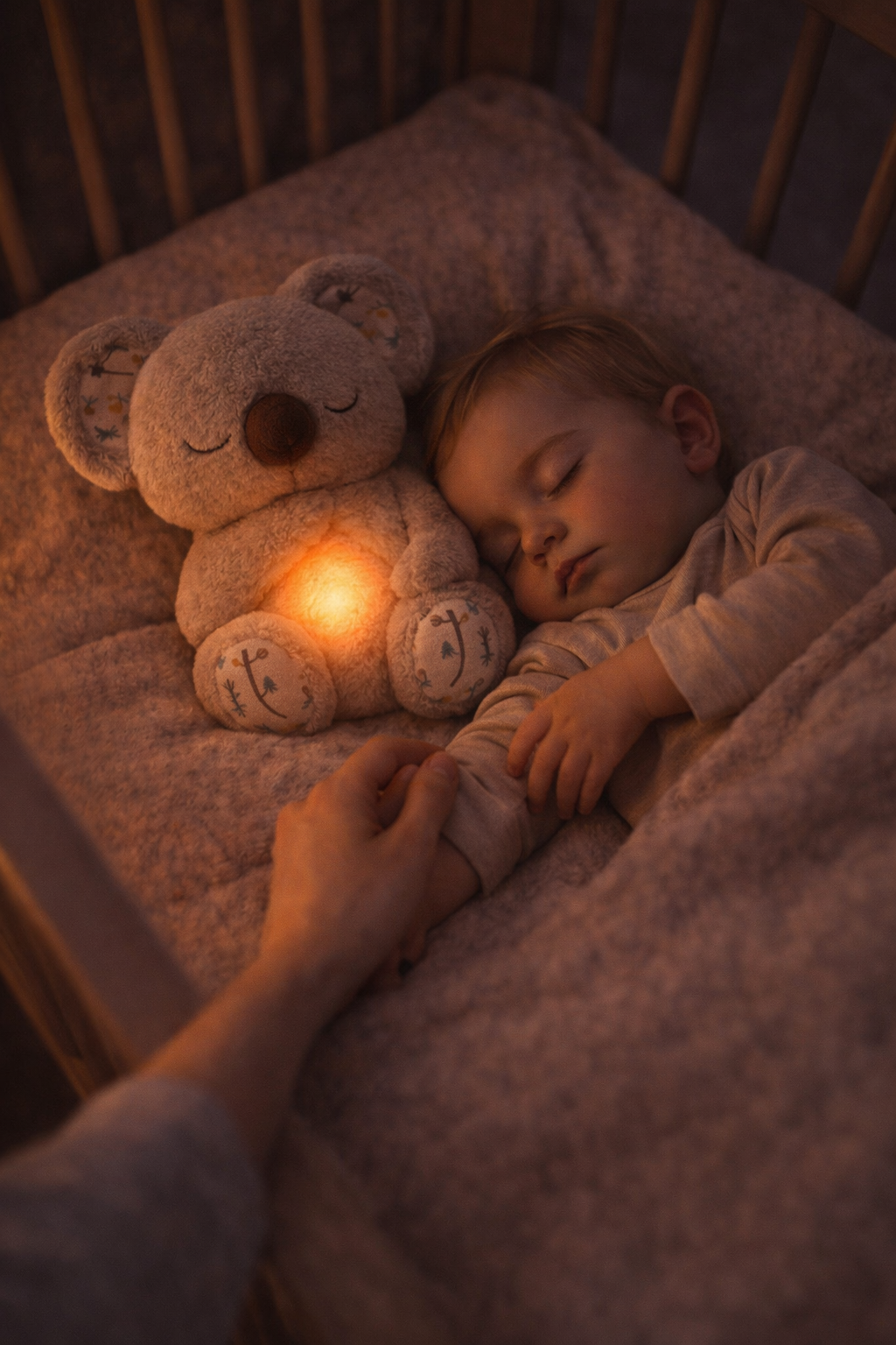 SoothePal™ Breathing Koala Plush – Calming Heartbeat Toy for Anxiety, Sleep & Baby Comfort